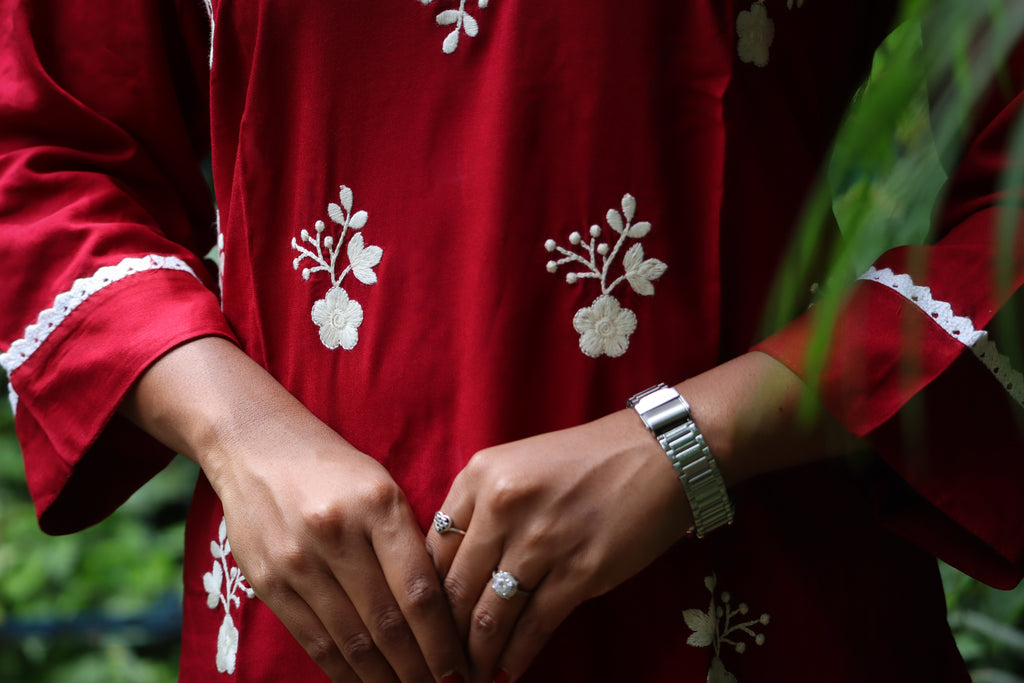 Evergreen Cotton Short Kurti