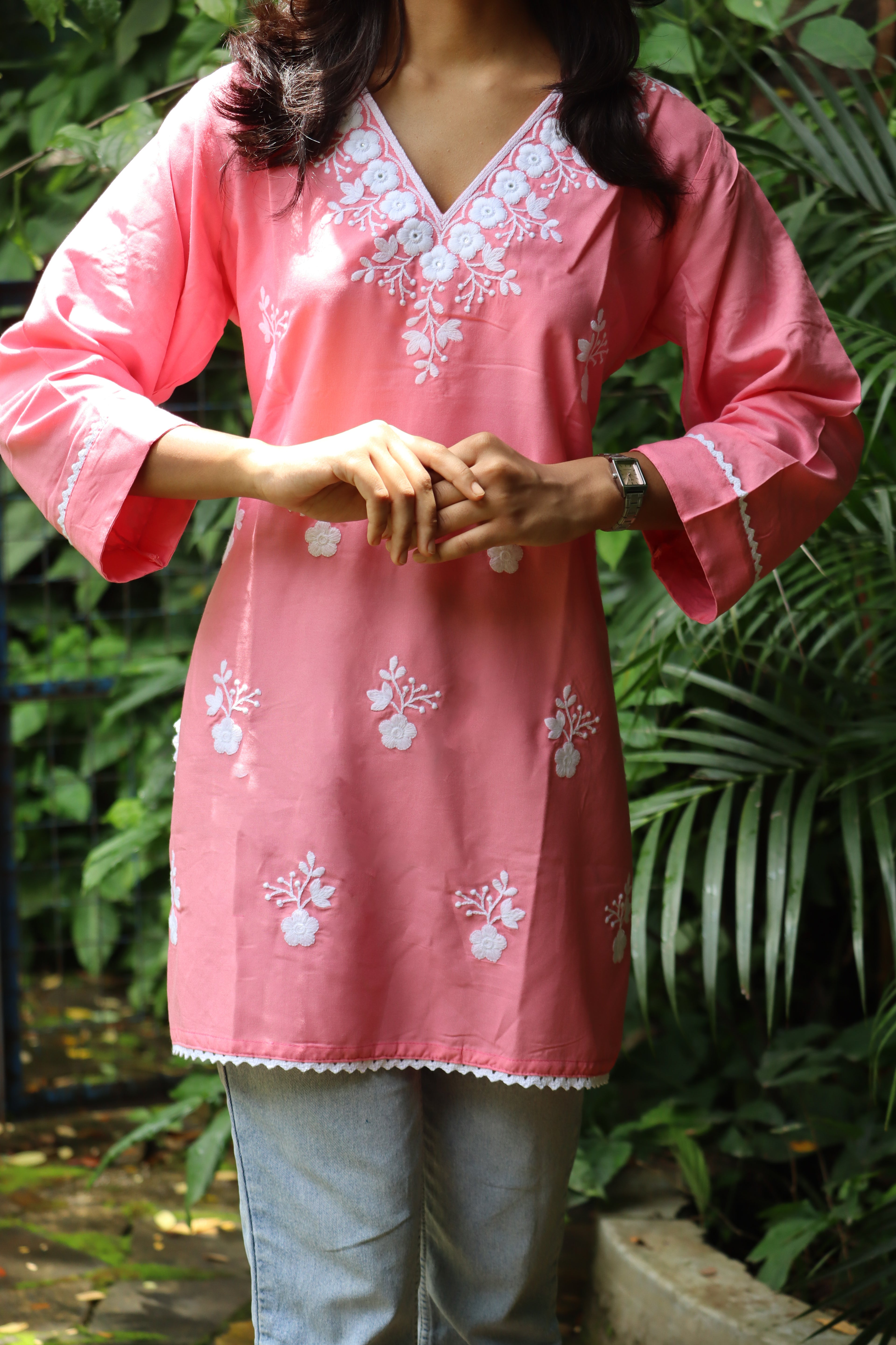 Evergreen Cotton Short Kurti